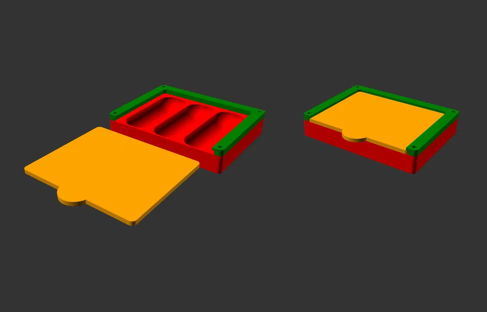 Khay đựng linh kiện nhỏ với nắp trượt - Image 5