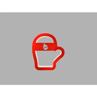 Cutter bánh quy găng tay Giáng Sinh