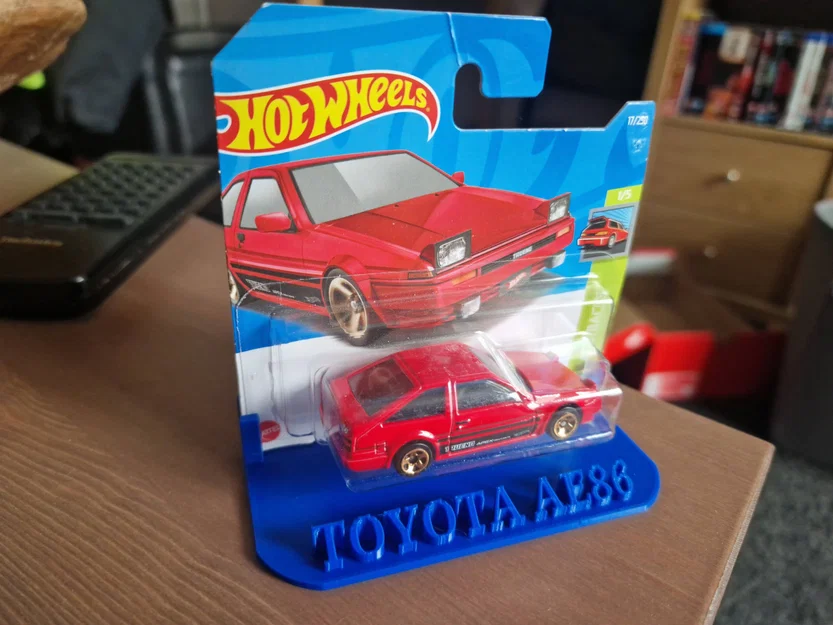 Giá đỡ Hot Wheels cho mô hình TOYOTA AE86 tùy chỉnh - Image 1