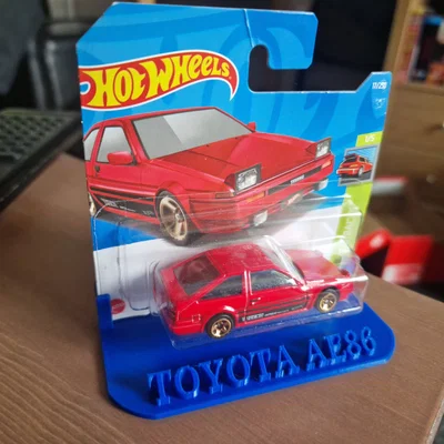 Giá đỡ Hot Wheels cho mô hình TOYOTA AE86 tùy chỉnh