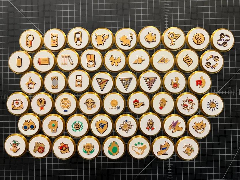 Huy chương thành tích trong Pokemon Go bằng vật lý - Image 1