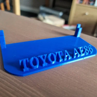 Giá đỡ Hot Wheels cho mô hình TOYOTA AE86 tùy chỉnh