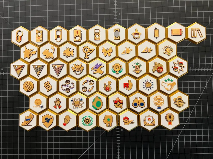 Huy chương thành tích trong Pokemon Go bằng vật lý - Image 3