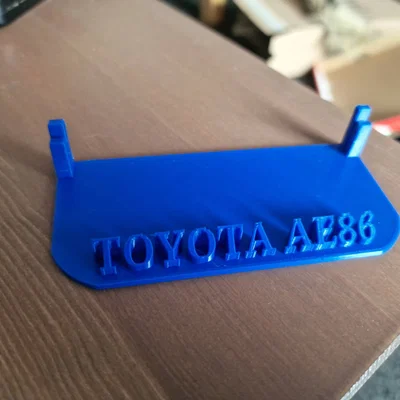 Giá đỡ Hot Wheels cho mô hình TOYOTA AE86 tùy chỉnh