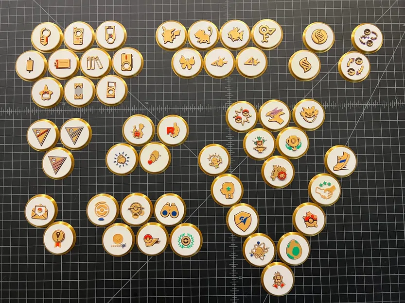 Huy chương thành tích trong Pokemon Go bằng vật lý - Image 4