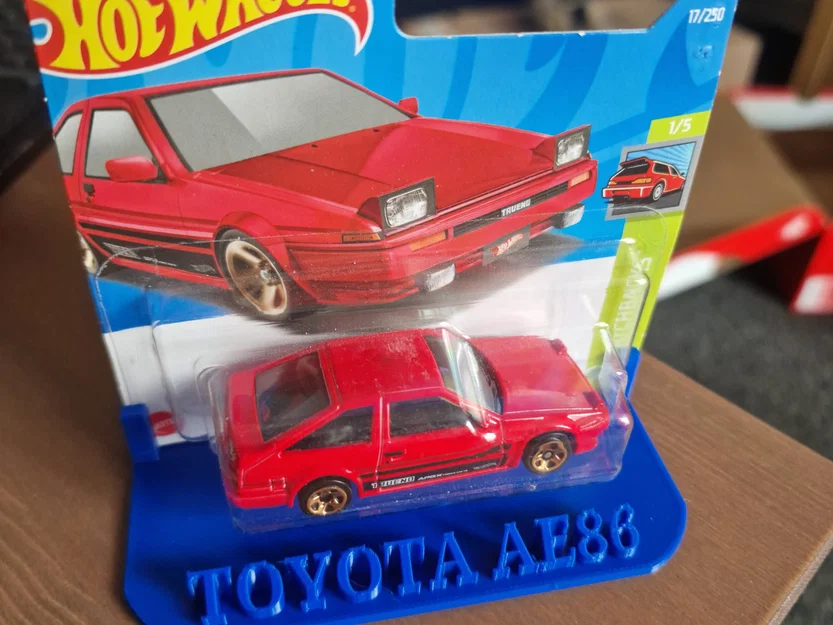 Giá đỡ Hot Wheels cho mô hình TOYOTA AE86 tùy chỉnh - Image 4