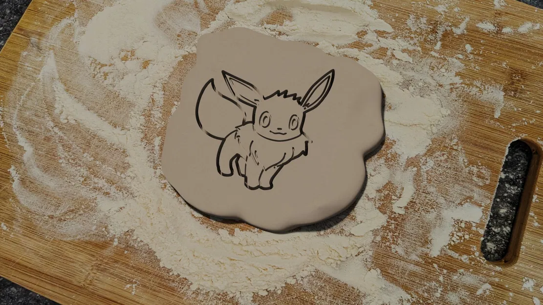 Cutter bánh quy hình Eevee - Image 1