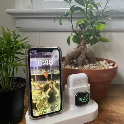 Trạm sạc 3 trong 1 cho sản phẩm Apple