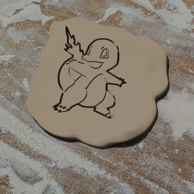 Cutter bánh quy Charmander từ Pokemon