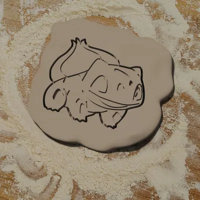 Cutter bánh quy hình Bulbasaur 4x4