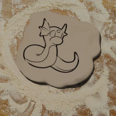 Cutter bánh quy hình Dratini độc đáo