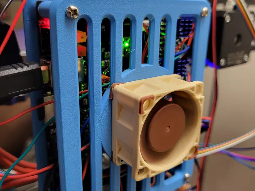 v2: SKR 1.4 1.3 Bảng mạch lắp cho đường ray nhôm 2020 với khe quạt 40mm hoặc 70mm - Image 2