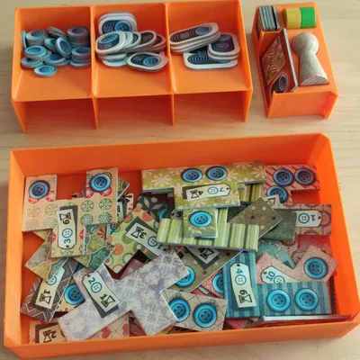 Giá đỡ trò chơi boardgame patchwork dễ in 3D