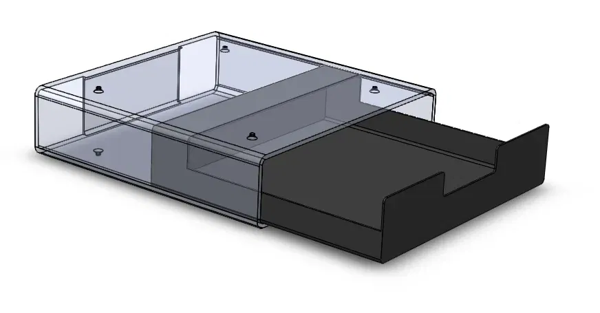 Ngăn kéo dưới bàn điều chỉnh kích thước dễ dàng - Image 1