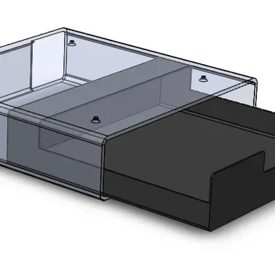 Ngăn kéo dưới bàn điều chỉnh kích thước dễ dàng