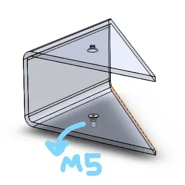 Ngăn kéo dưới bàn điều chỉnh kích thước dễ dàng