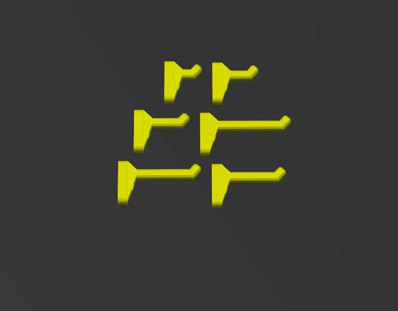 Móc treo tường tối giản cho công cụ tổ chức - Image 3