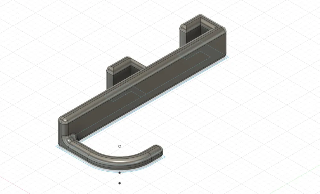 Móc cong cho bảng ghim P1P BambuLab - Image 1