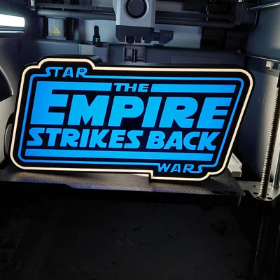 Hộp đèn LED Star Wars: Đế ánh sáng cho Đế chế phản công