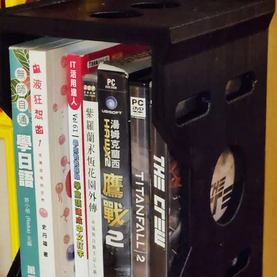 Thiết kế giá sách mô-đun có thể xếp chồng lên nhau