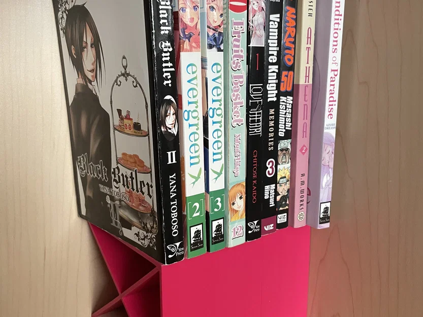 Giá đỡ sách manga tối ưu cho kệ sách của bạn - Image 1