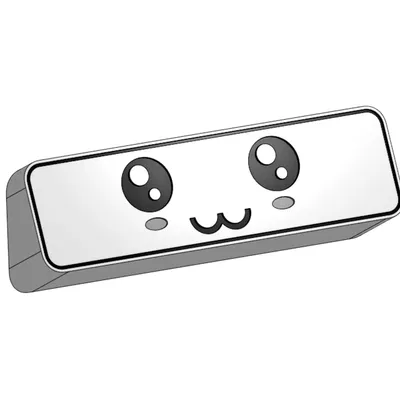 Mặt nạ OwO cho mô hình Bu Faceplate P1P