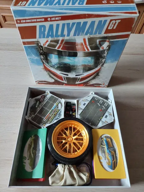 Tổ chức linh kiện trò chơi Rallyman GT phong cách mới - Image 1