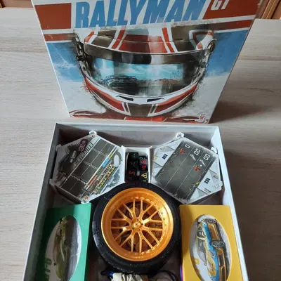 Tổ chức linh kiện trò chơi Rallyman GT phong cách mới