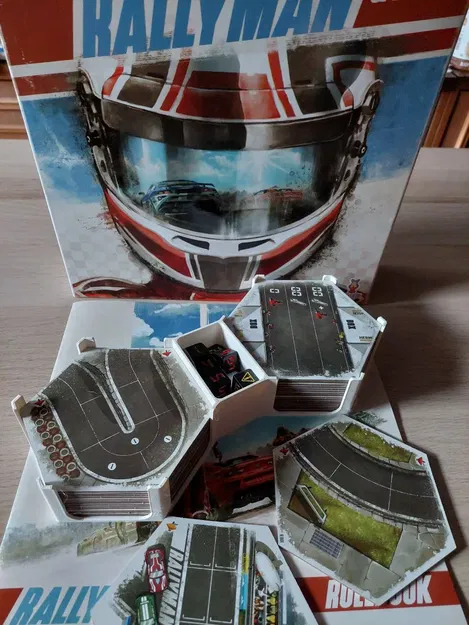 Tổ chức linh kiện trò chơi Rallyman GT phong cách mới - Image 2