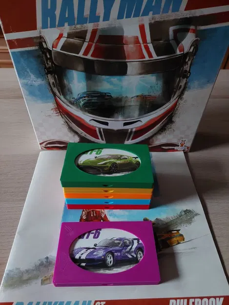 Tổ chức linh kiện trò chơi Rallyman GT phong cách mới - Image 5