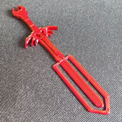 Đánh dấu sách hình kiếm huyền thoại thời trung cổ