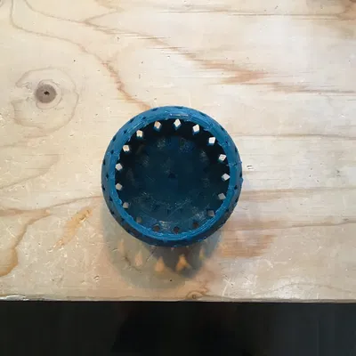 Giá đỡ nến với hiệu ứng ánh sáng độc đáo