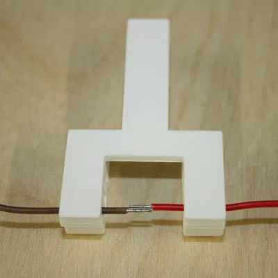 Công cụ hàn cáp với kẹp giữ và lò xo bút bi