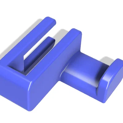 Giá treo tai nghe cải tiến v2 gắn lên kệ 20mm