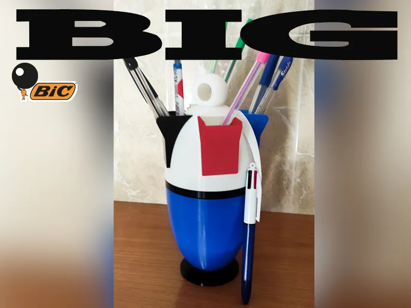 Giá đỡ đồ vật hình bút BIC khổng lồ - Image 1