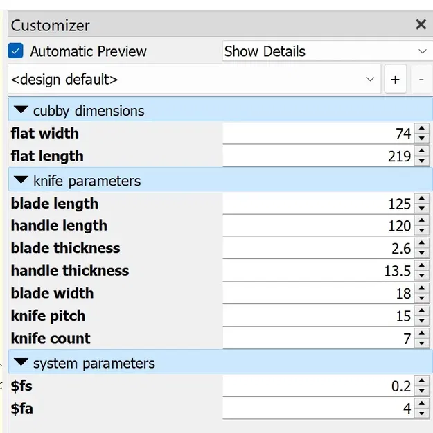 Khối dao ngang tùy chỉnh cho ngăn kéo nhà bếp - Image 3