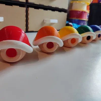 Vỏ mai rùa Koopa Troopa trong Mario 3D