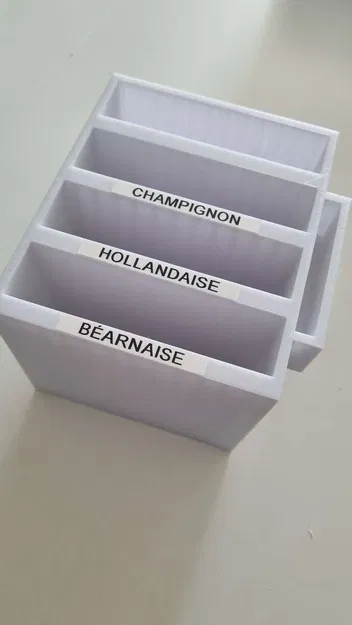 Giá đỡ lưu trữ túi sốt Knorr với kệ công thức - Image 6