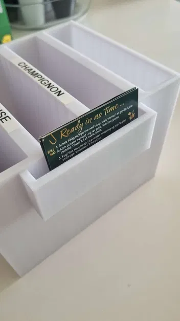 Giá đỡ lưu trữ túi sốt Knorr với kệ công thức - Image 7