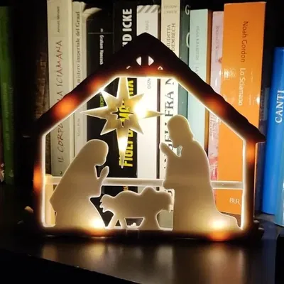 Natività Giáng Sinh in 4 phần với hiệu ứng 3D