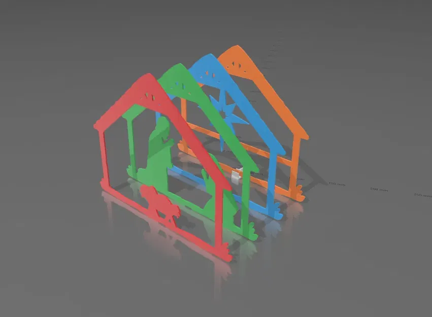 Natività Giáng Sinh in 4 phần với hiệu ứng 3D - Image 2