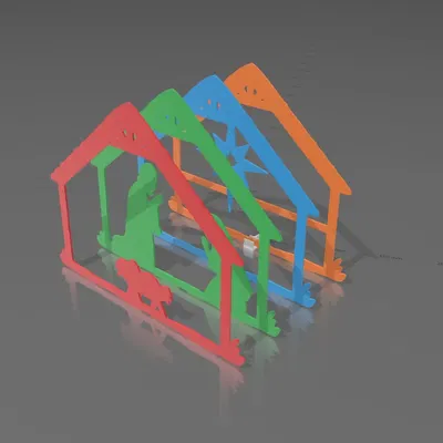 Natività Giáng Sinh in 4 phần với hiệu ứng 3D