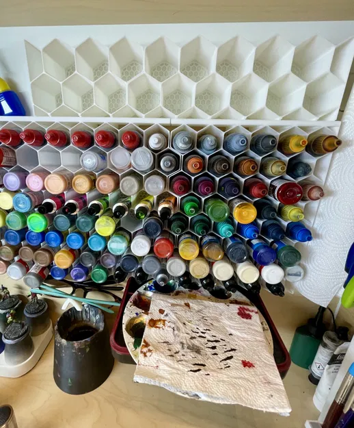 Giá đỡ sơn cho chai 35mm - Image 2