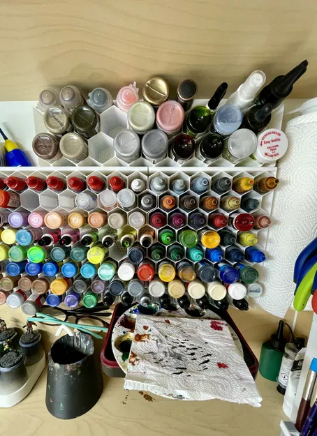 Giá đỡ sơn cho chai 35mm - Image 3