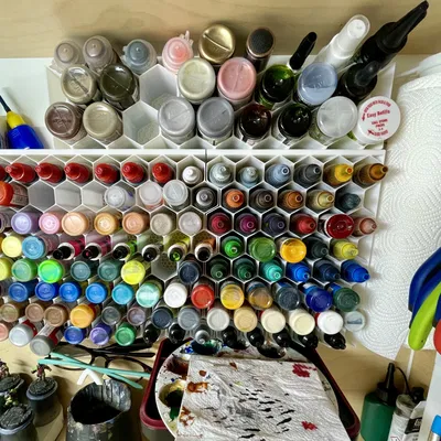 Giá đỡ sơn cho chai 35mm