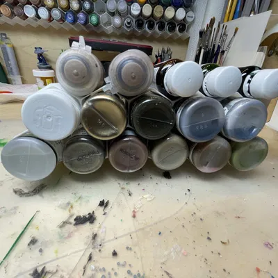 Giá đỡ sơn cho chai 35mm