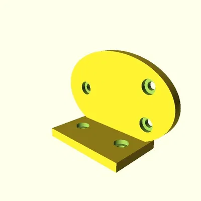 Giá đỡ nghiêng cho cảm biến hồng ngoại rào chắn cửa gara (A...