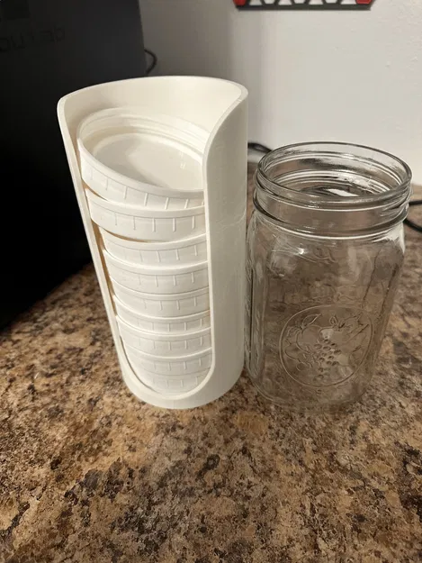 Giá đỡ nắp lớn cho lọ Mason miệng rộng - Image 1