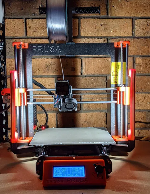 Thanh đèn LED dọc điều chỉnh cho Prusa i3 MK3S/MK3S+ - Image 1