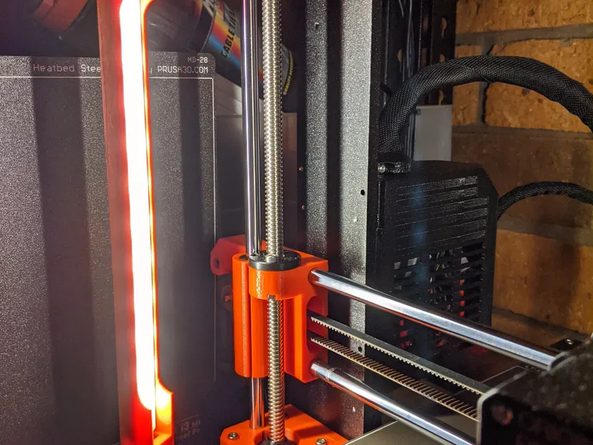 Thanh đèn LED dọc điều chỉnh cho Prusa i3 MK3S/MK3S+ - Image 2